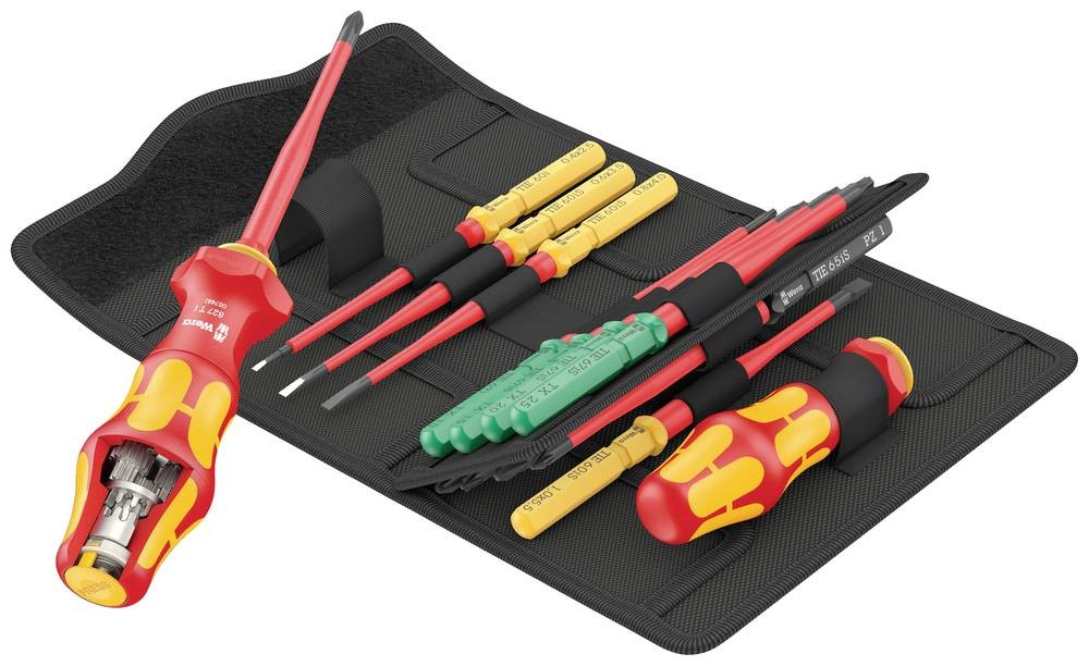 Wera 05006640001 Kraftform Kompakt Turbo i 1 Wechselklingen-Set
