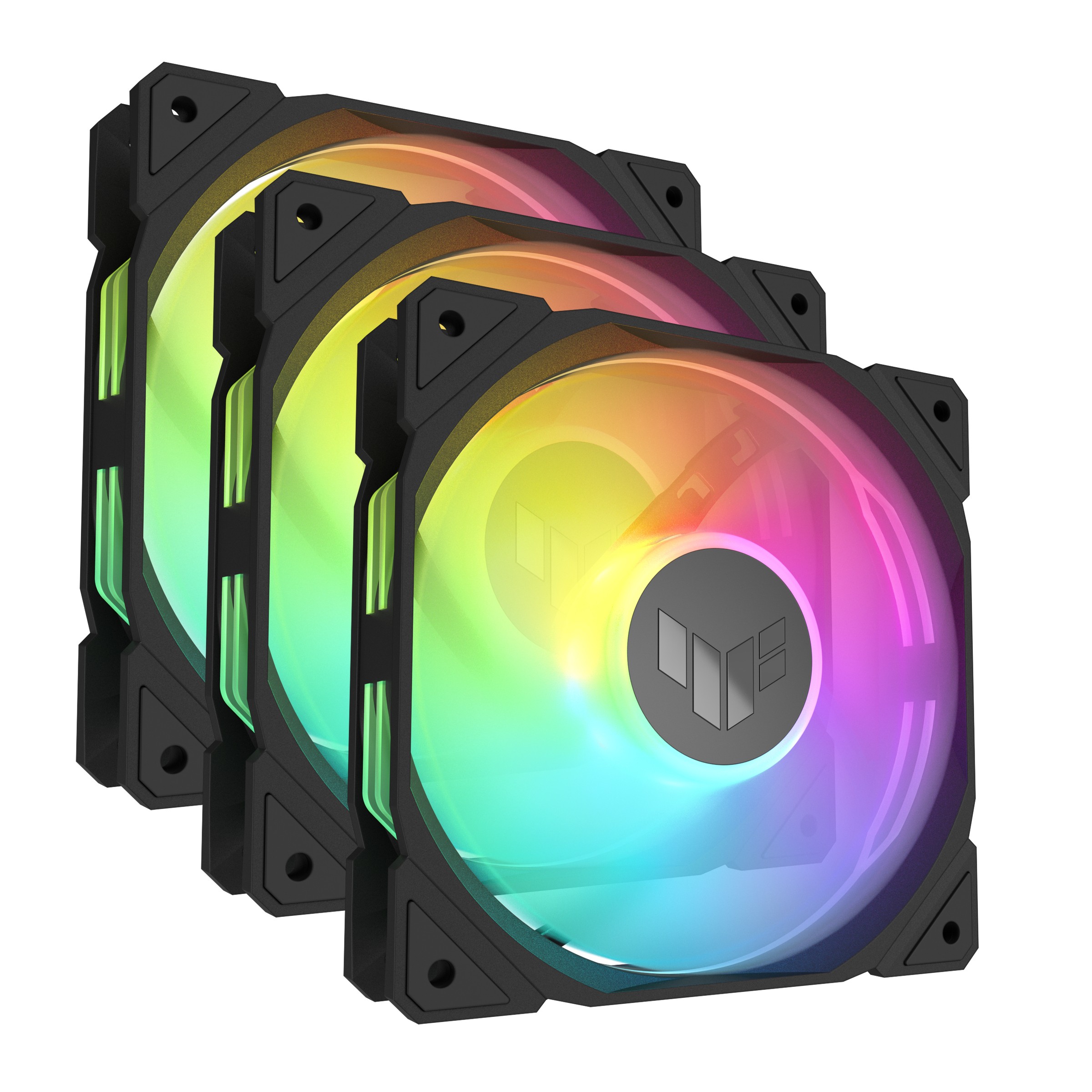 ASUS TUF Gaming TR120 ARGB Reverse Fan - Triple Pack Case per