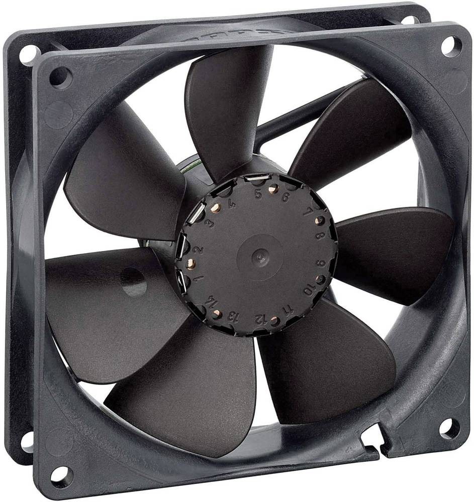 ebm-papst 3414 NGL Computer case Fan 9.2 cm Black - ebm-papst 3414