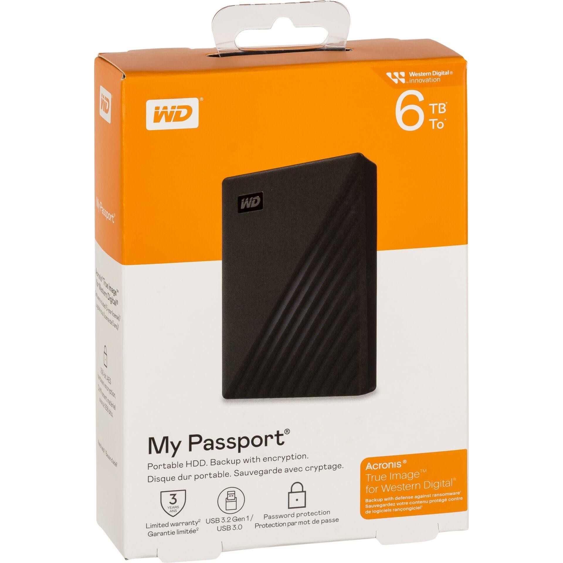 Western Digital My Passport WDBR9S0060BBK-WESN external hard drive 6