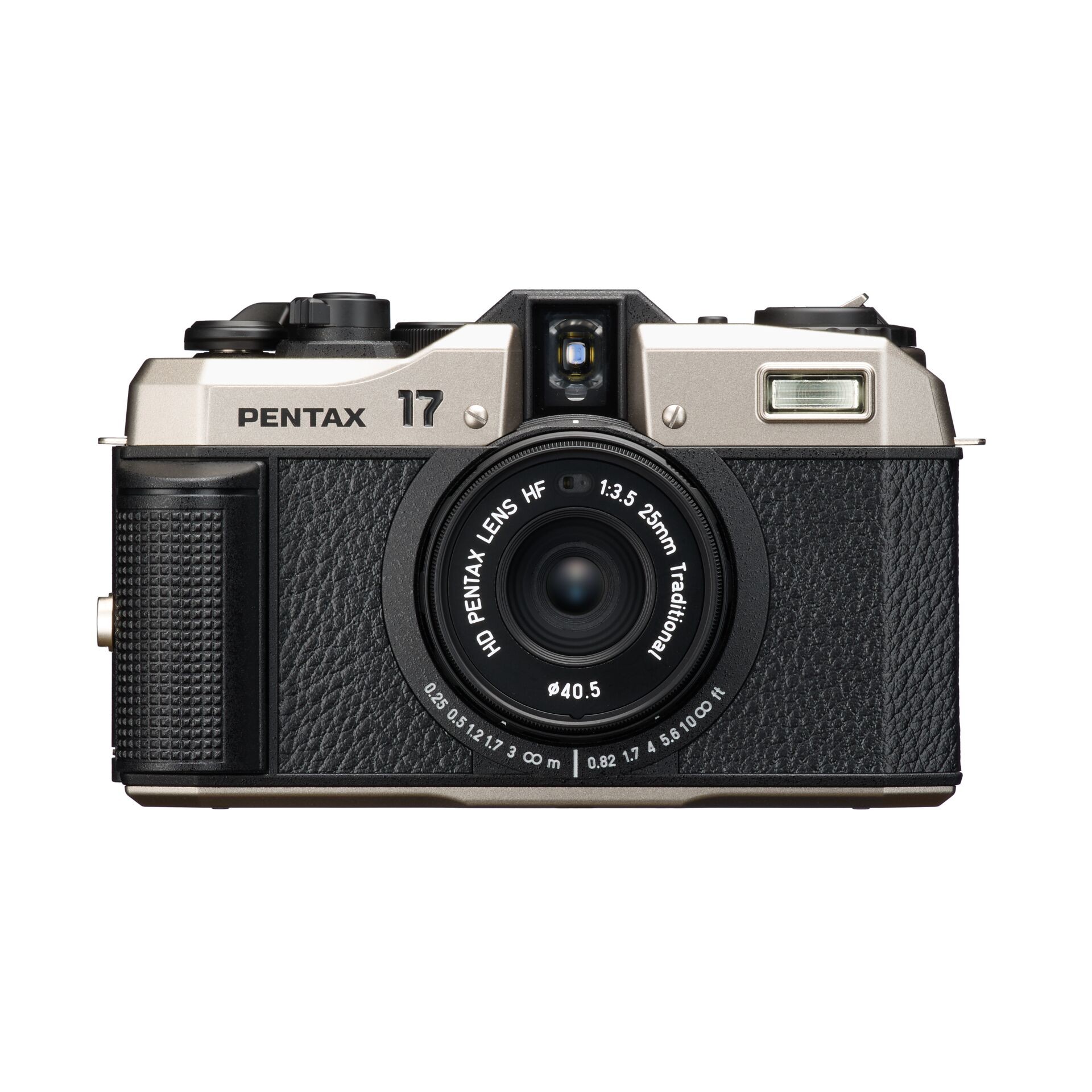 Pentax 17 Compact film camera 35 mm Black, Silver - Pentax 17,