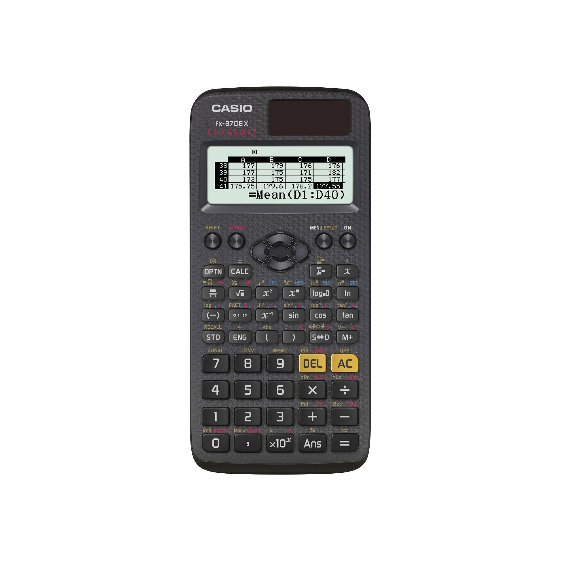 Sotel Casio FX-87DE X calculator Pocket Scientific Black