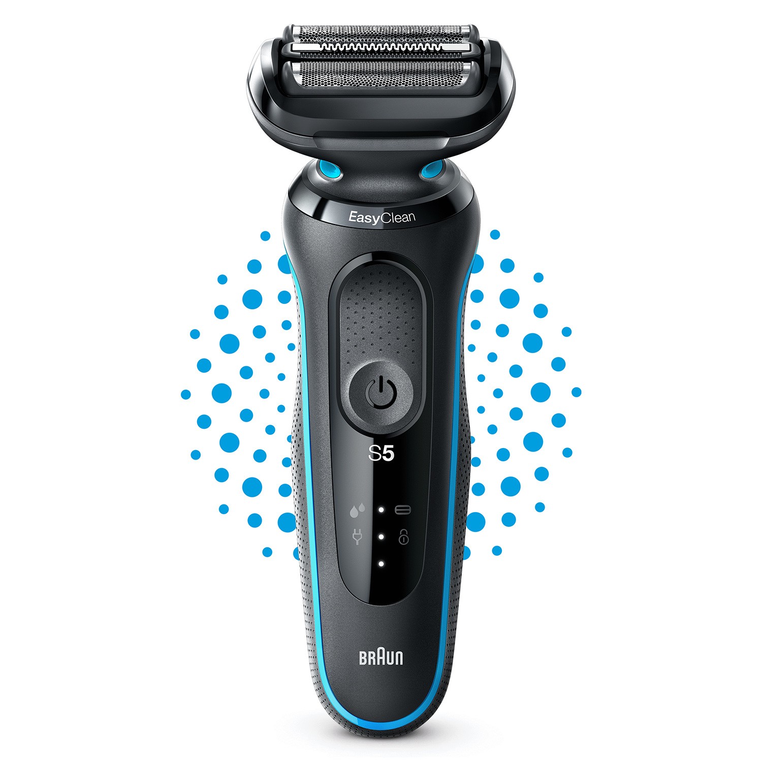 Braun Series 5 51-M1000s Foil shaver Black, Blue - Braun Series 5 51-