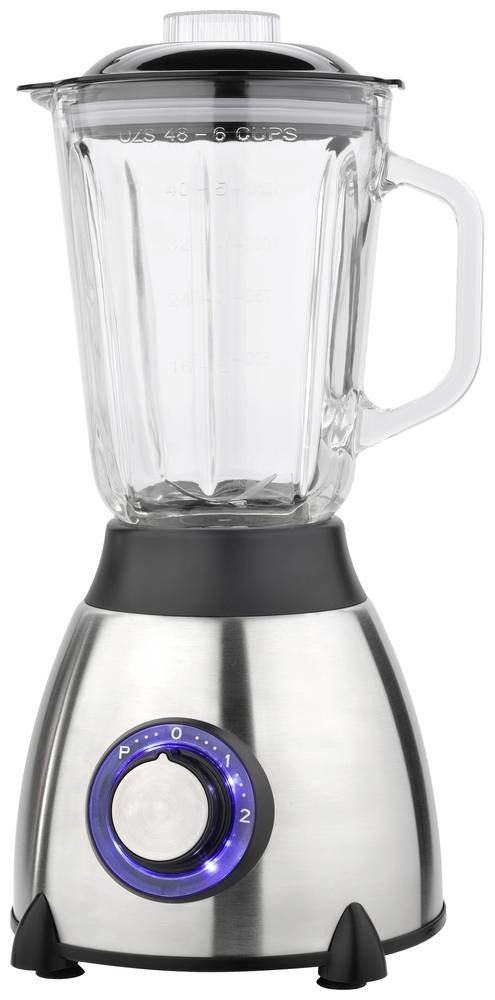 Silva Homeline SM 5050 Standmixer 550W Edelstahl, Schwarz