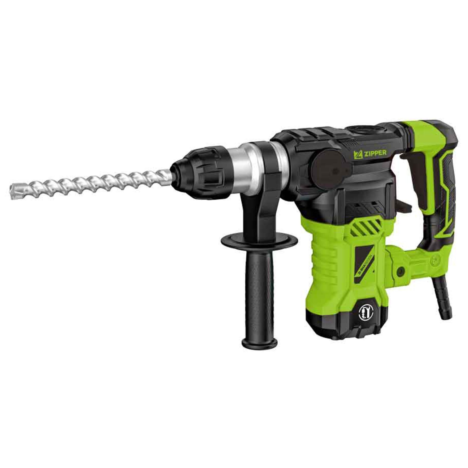 Zipper ZI-BHA1500DN SDS-Plus-Bohrhammer 230V 1500W con Zubehör, incl.