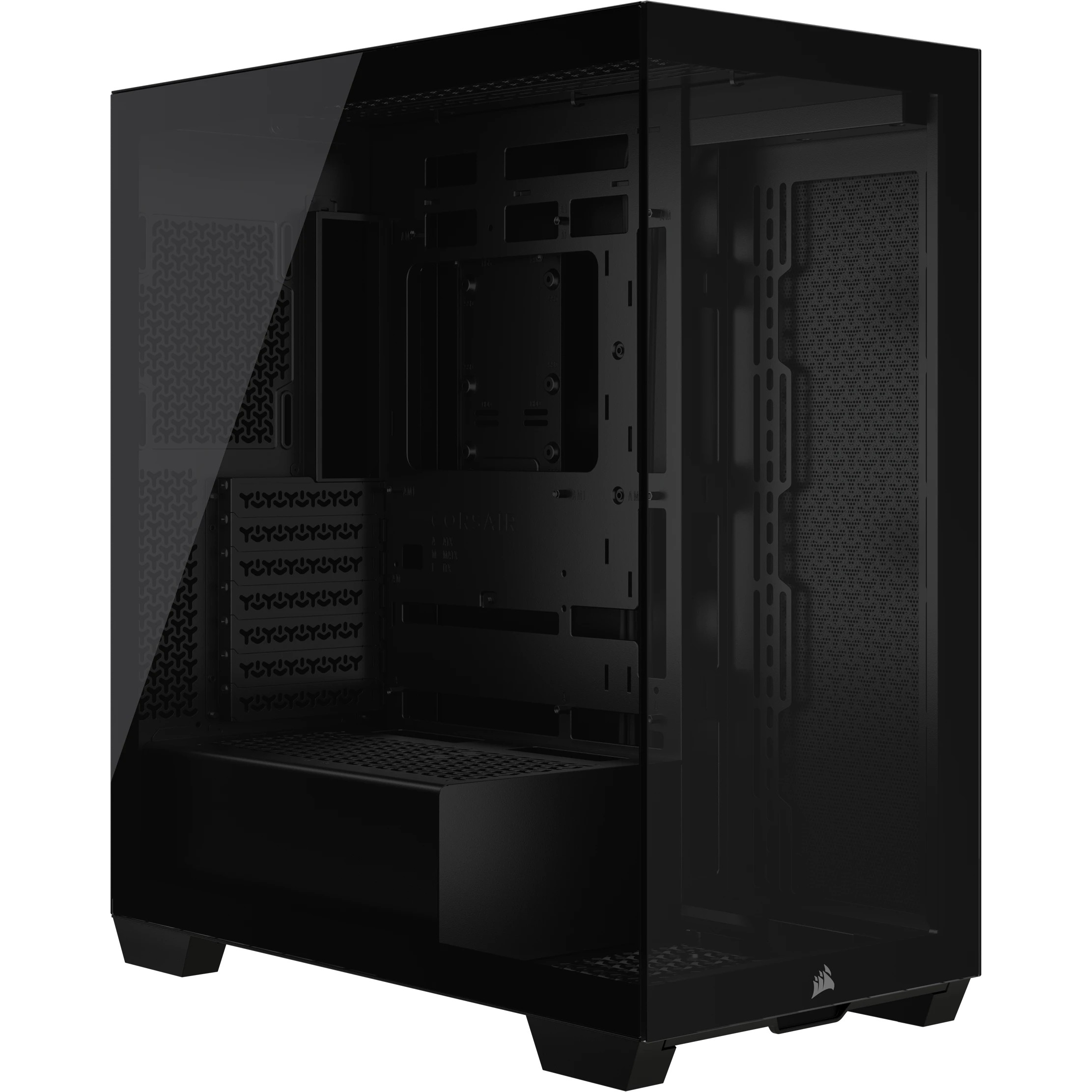 Corsair 3500X Midi Tower Black - Corsair 3500X, Midi Tower, PC, Black,