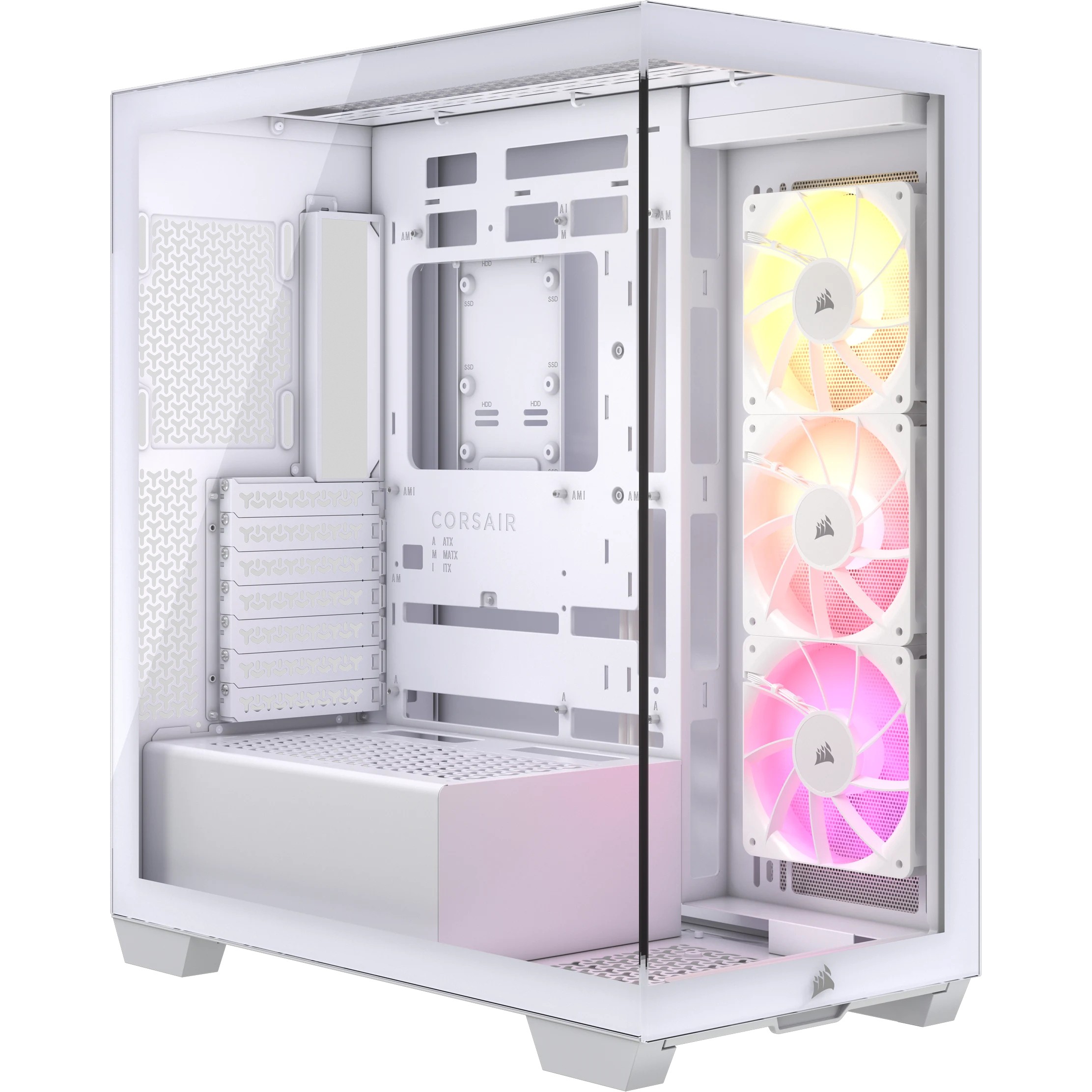 Corsair 3500X ARGB Midi Tower White - Corsair 3500X ARGB, Midi Tower,