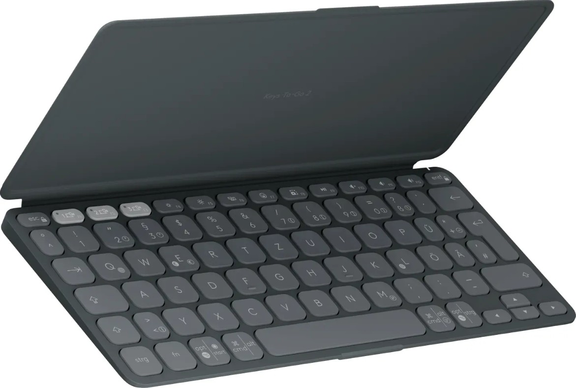 Logitech Keys-To-Go 2 - Tastatur - integrierte Abdeckung