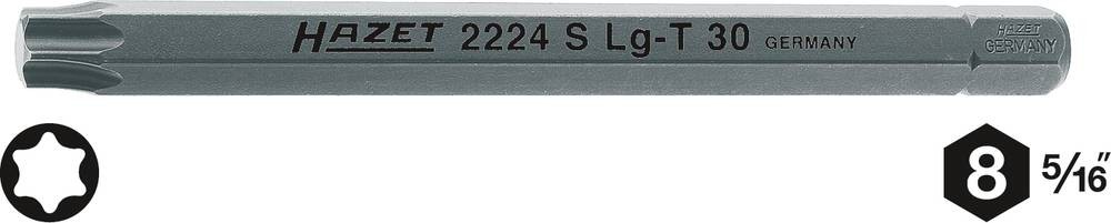 Hazet 2224SLG-T50 Torx-Bit T 50 Sonderstahl C 8 1 pc(s)