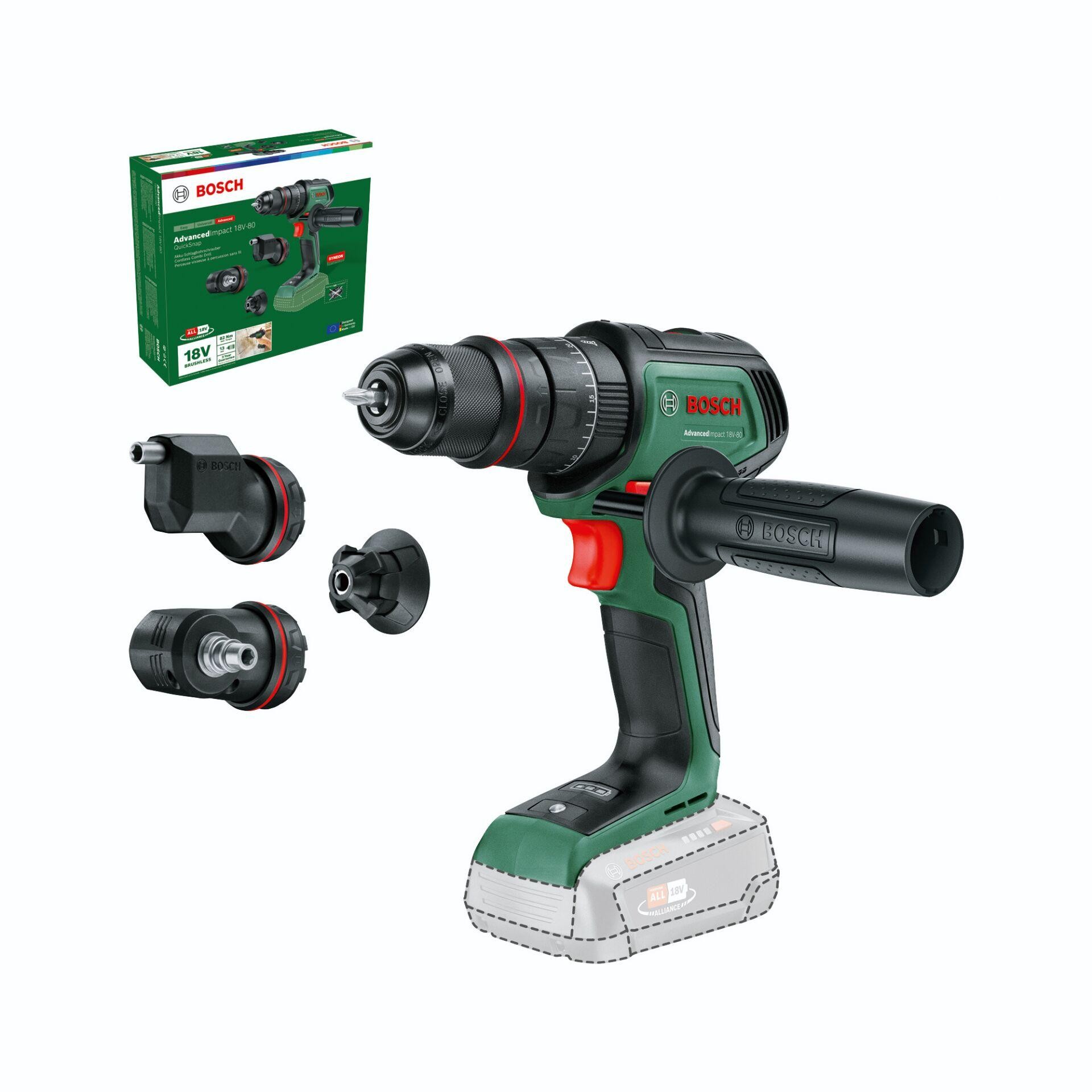 Bosch 0 603 9E2 103 power screwdriver/impact driver 1950 RPM Black,