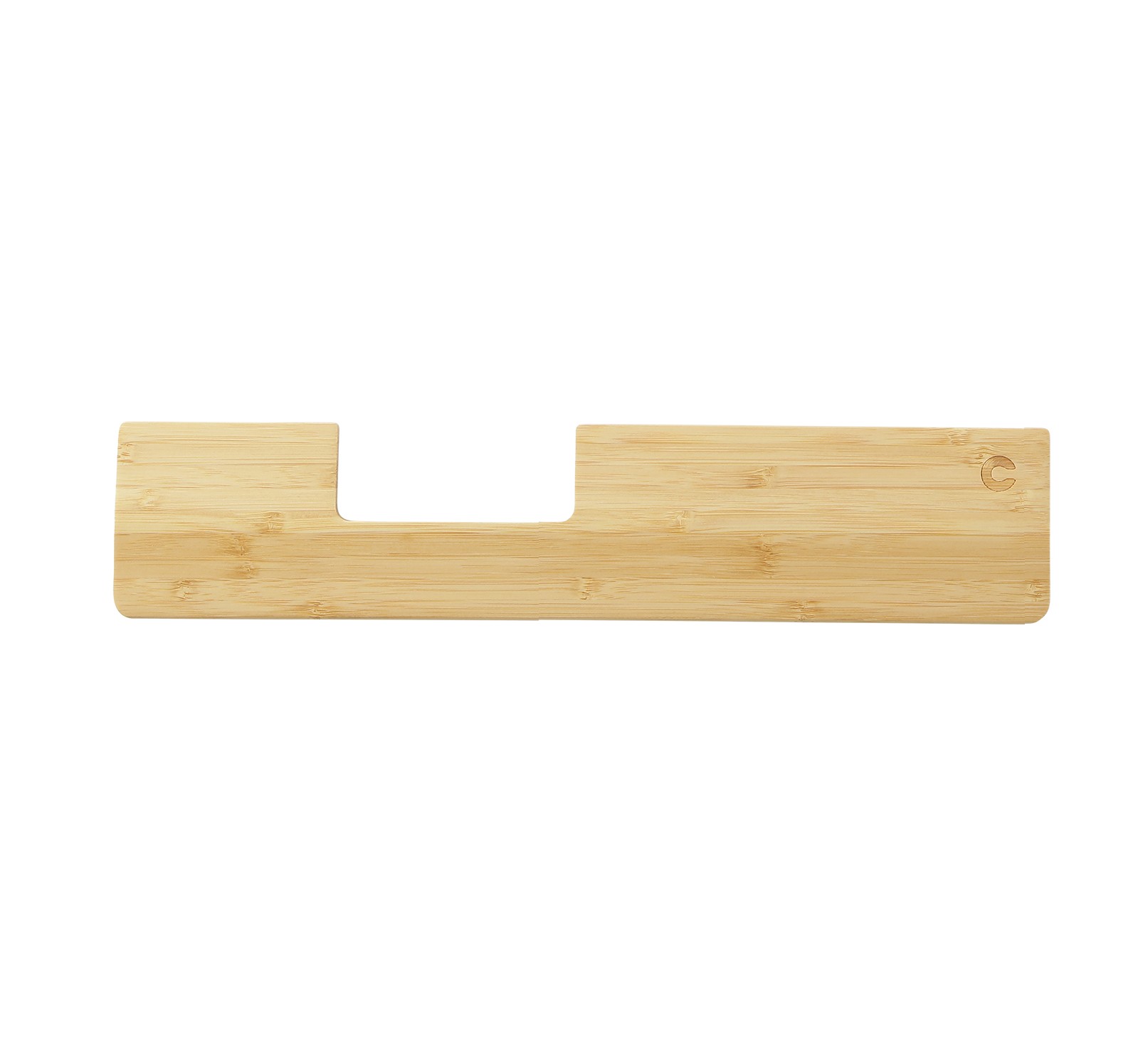 Contour Design The Slim wrist rest, Bamboo Natural - Contour Design