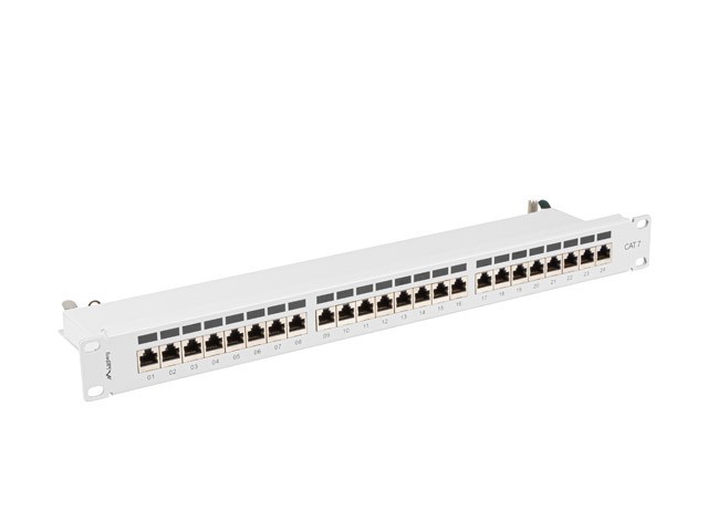 Lanberg PPS7-1024-S patch panel 1U - Lanberg PPS7-1024-S, Cat7, F/UTP