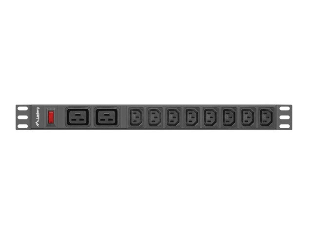 Lanberg PDU-02I1908I-0200-C20-BK power distribution unit (PDU) 10 AC