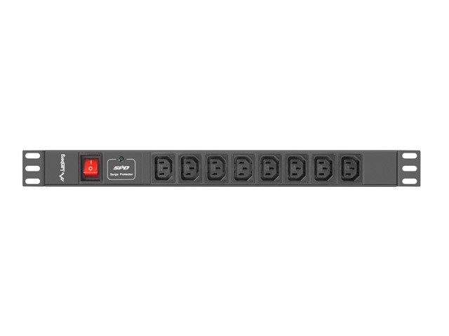 Lanberg PDU-08I-0200-C20-BK unidad de distribución de energía (PDU)