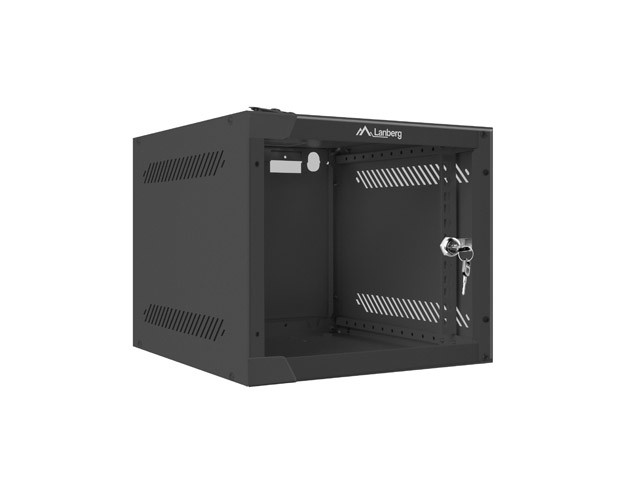 Lanberg WF10-2304-10B rack cabinet 4U Wall mounted rack Black -