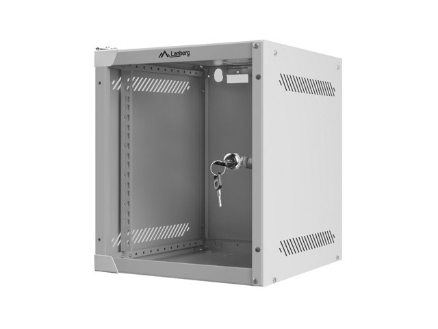 Lanberg WF10-2306-10S étagère 6U Rack monté sur le mur Gris -