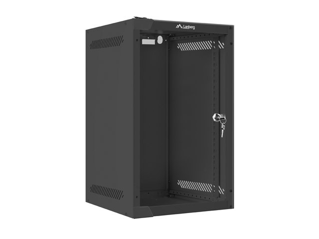 Lanberg WF10-2309-10B rack cabinet 9U Wall mounted rack Black -