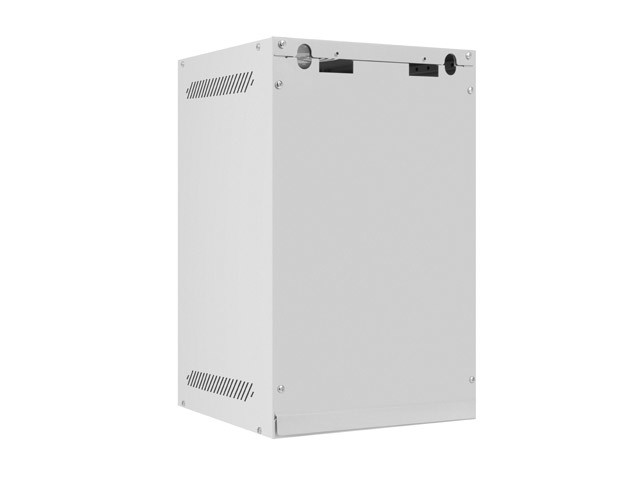 LANBERG 10" 9U 280x310 Wandgehäuse Glastür (FlatPack) grau