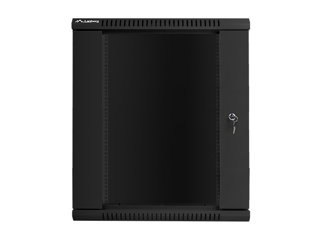 Lanberg WF01-6415-10B étagère 15U Rack monté sur le mur Noir -