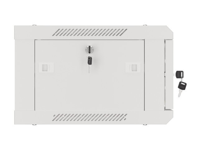 LANBERG 19" 4U 600x450 Wandgehäuse Glastür V2 (FlatPack) gr