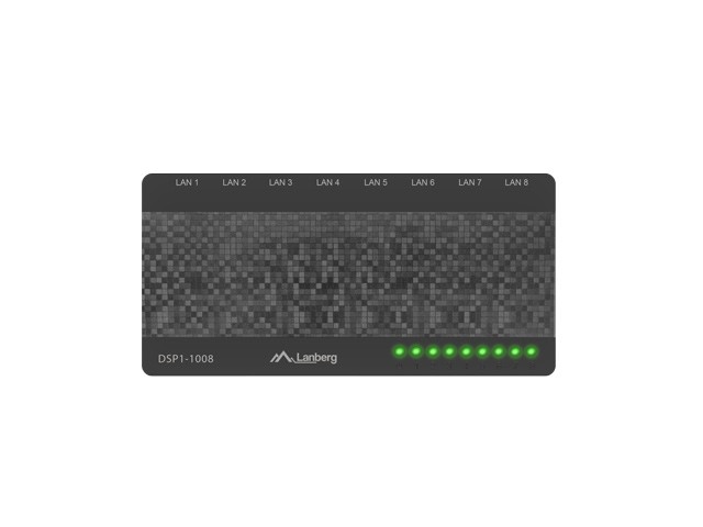 Lanberg DSP1-1008 switch No administrado Gigabit Ethernet (10/100/