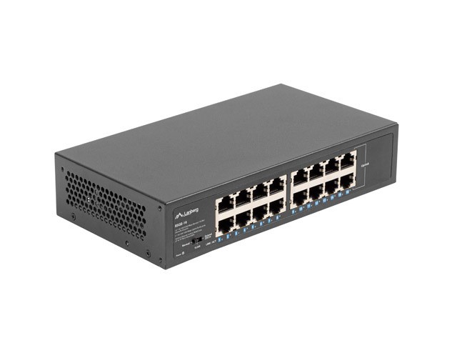 Lanberg RSGE-16 network switch Unmanaged Gigabit Ethernet (10/100/