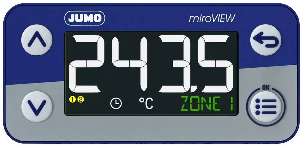 Jumo 701580/0-01-23-02 Temperaturregler -200 jusque +600°C (B x H)