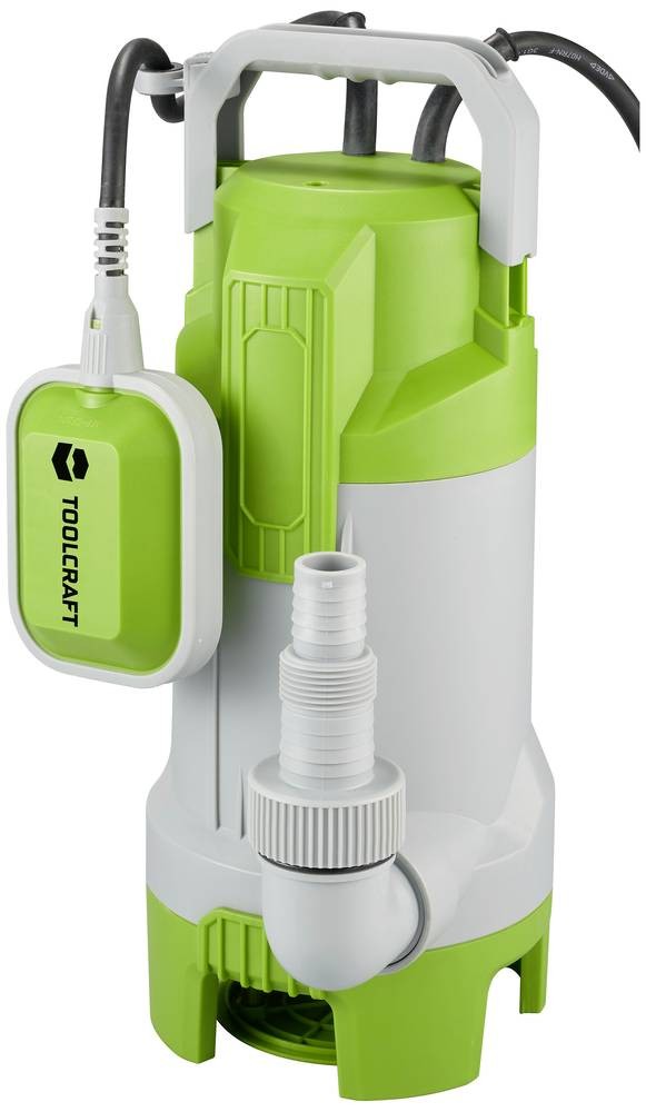TOOLCRAFT TO-8992914 Schmutzwasser-Tauchpumpe 24000 l/h 11m