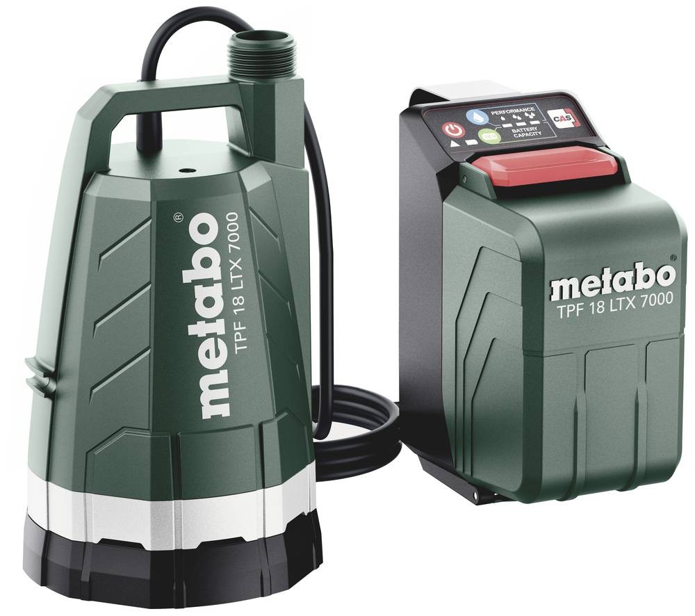 Metabo 601748850 TPF 18 LTX 7000 rechargeable battery Tauchpumpe