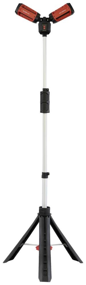 AccuLux WL 6000 LED Akku-LED-Arbeitsleuchte Stativlänge (max.):