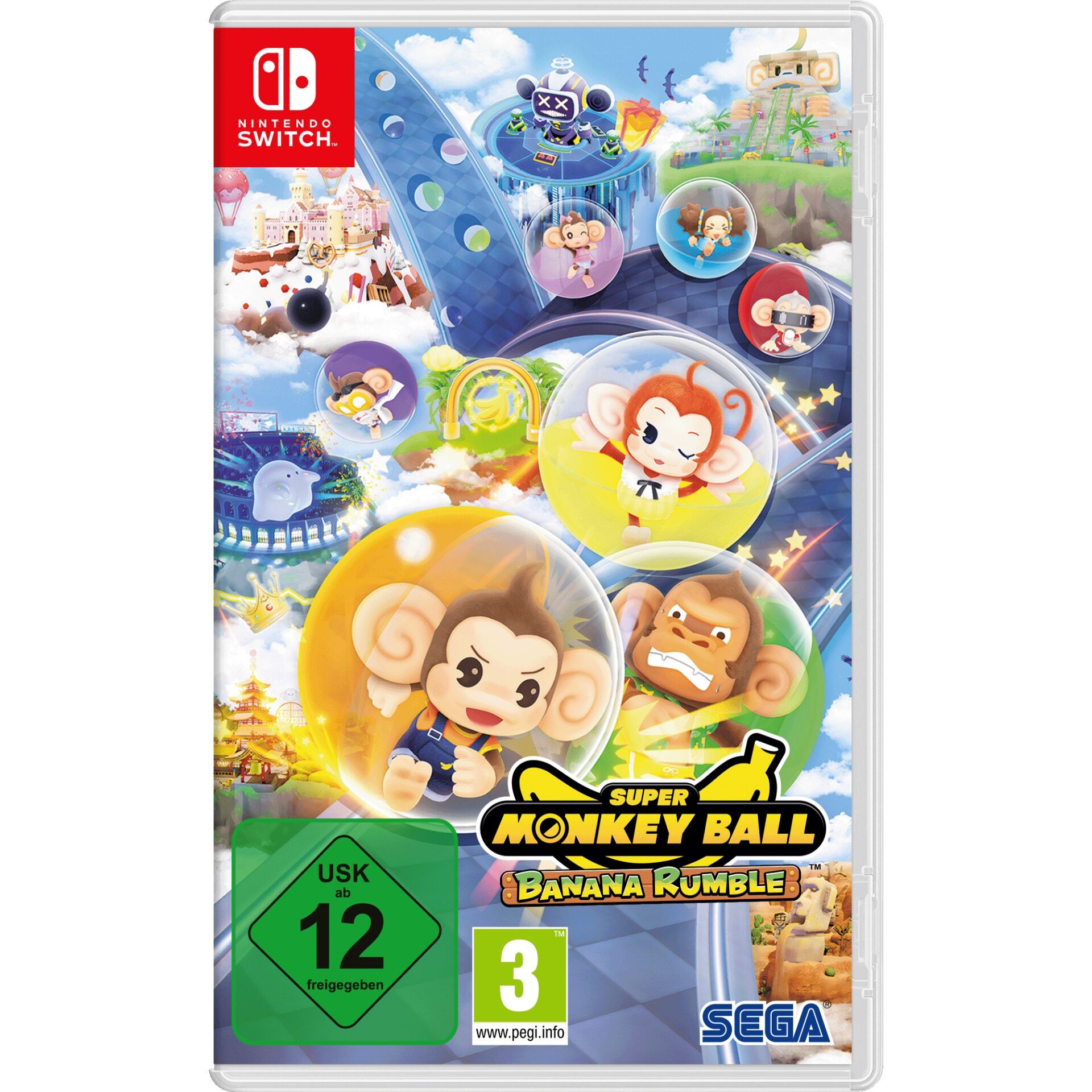 Nintendo Super Monkey Ball Banana Rumble (Switch) Estándar Pluriling