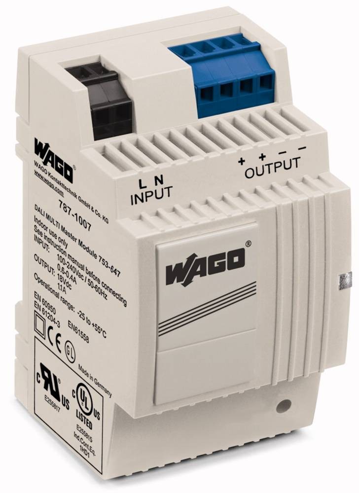 Wago 787-1007 power supply unit 19.8 W Grey - Wago 787-1007, 19.8 W,