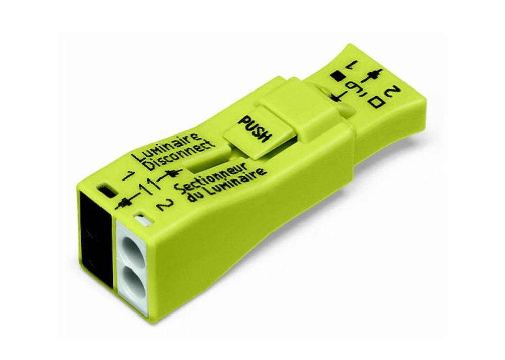 Wago 873-902 conector Amarillo - Wago 873-902, Amarillo, 6 A, 13 mm,