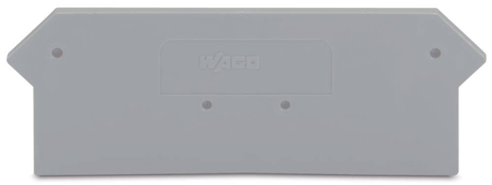 WAGO 279-316 Abschluss- et Trennplatte gris 100St.