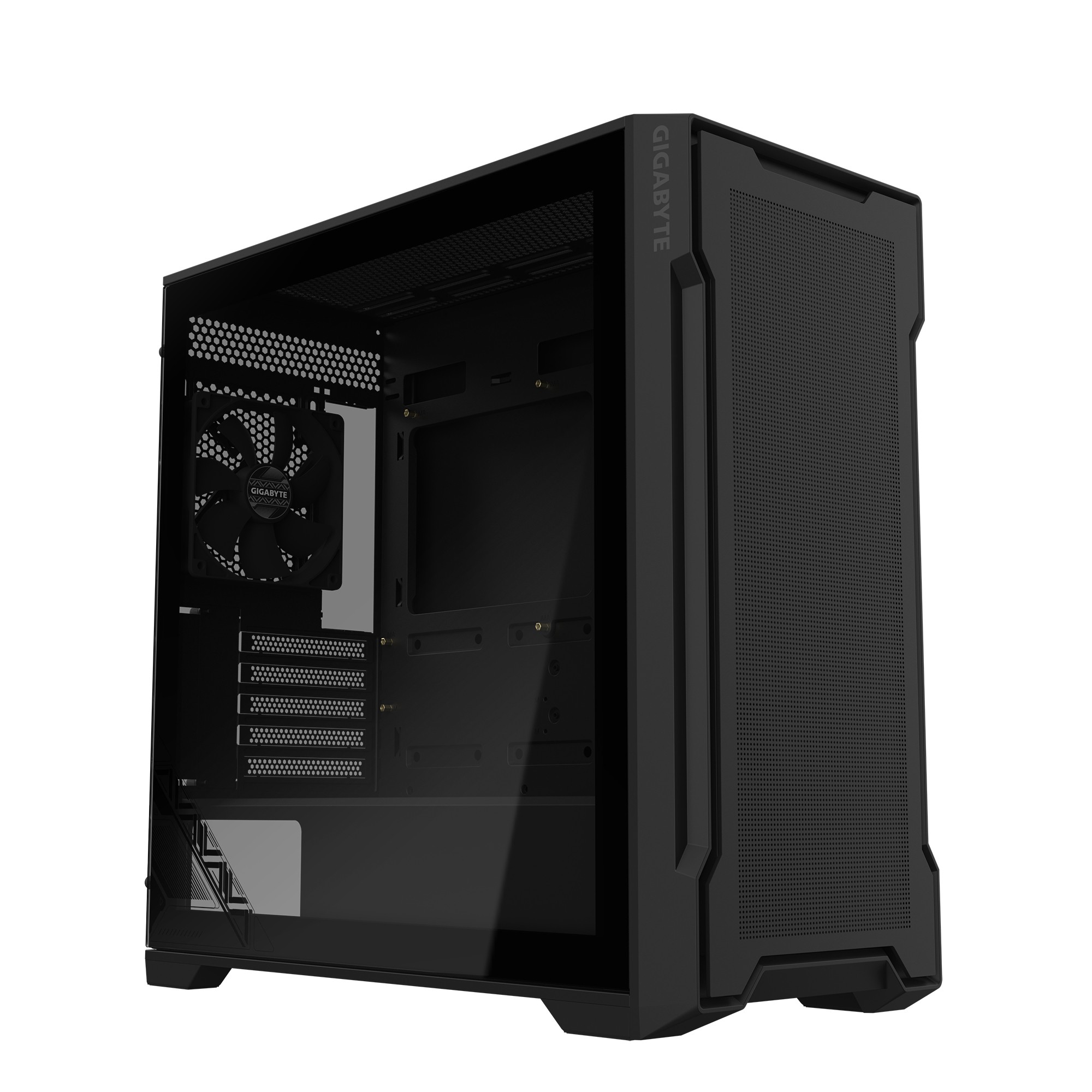 GIGABYTE C102 GLASS Midi Tower Black - GIGABYTE C102 GLASS, Midi
