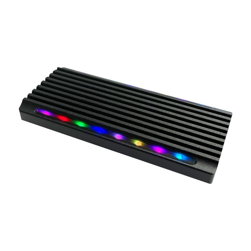 LC-Power LC-M2-C-NVME-4 storage drive enclosure SSD enclosure Black M.