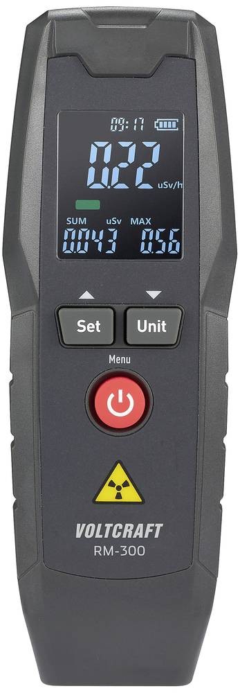 VOLTCRAFT RM-300 Geigerzähler Strahlung: Beta, Gamma, Röntgen