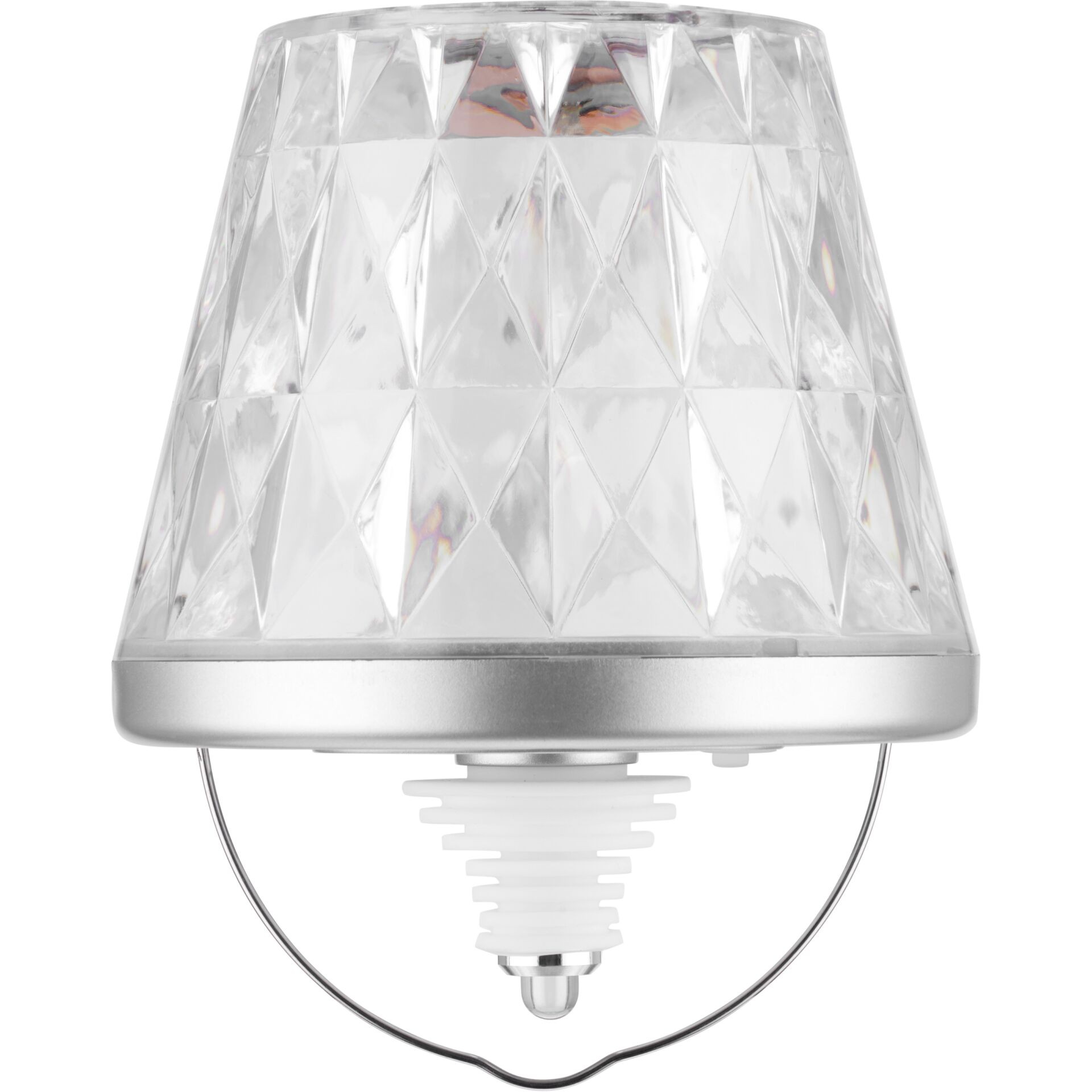 REV LED Flaschenleuchte con batteria ricaricabile Lamprusco Cristal