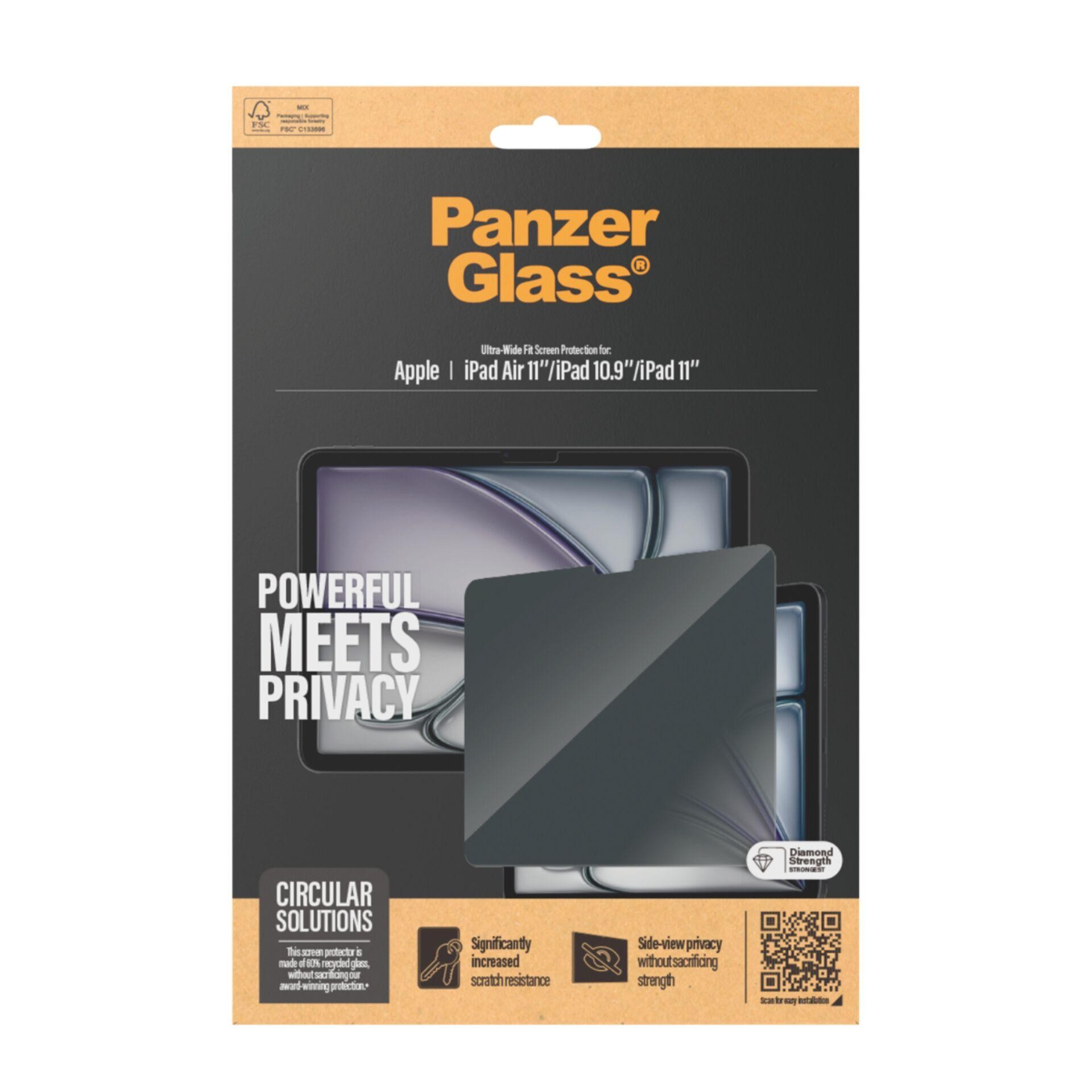 PanzerGlass 2-Way Privacy Screen Protector iPad Air 11'' (2024-