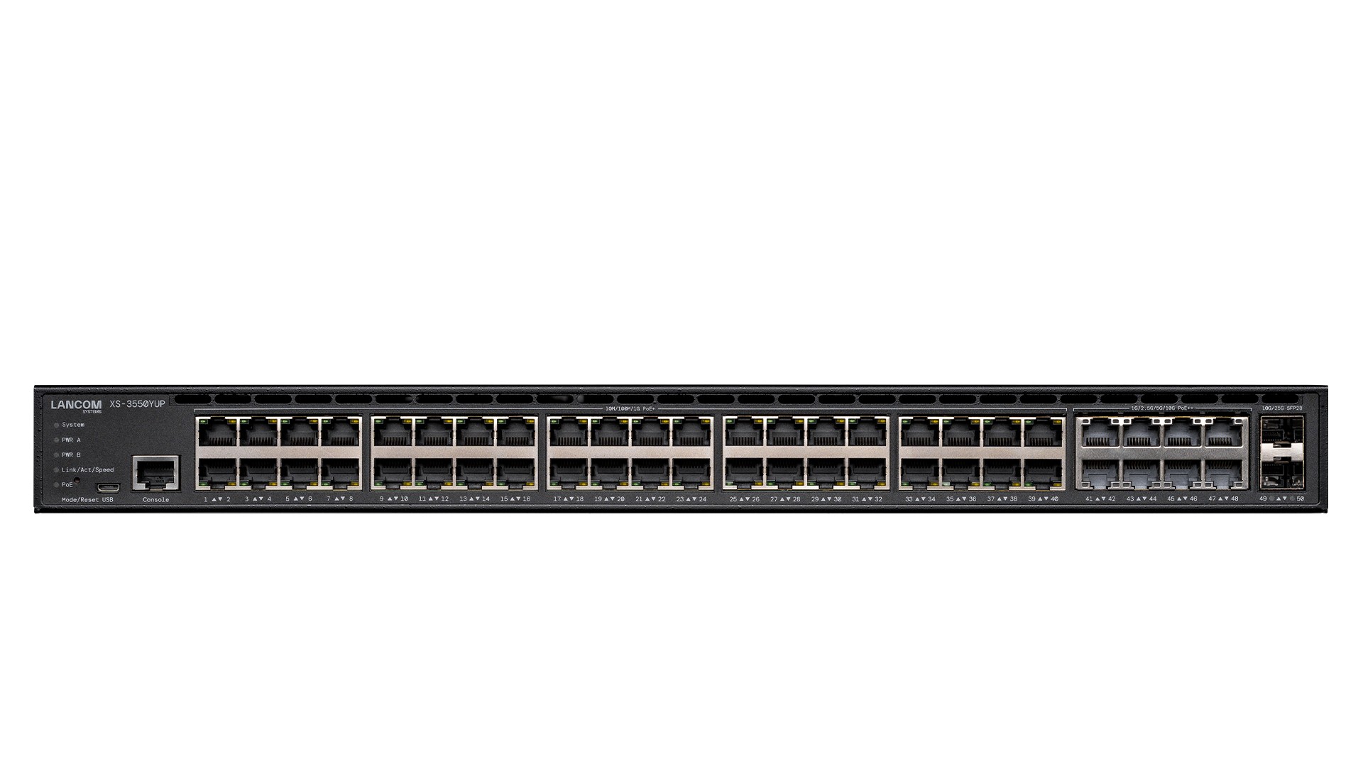 LANCOM XS-3550YUP - LANCOM XS-3550YUP, Géré, L2/L3, 10G Ethernet (