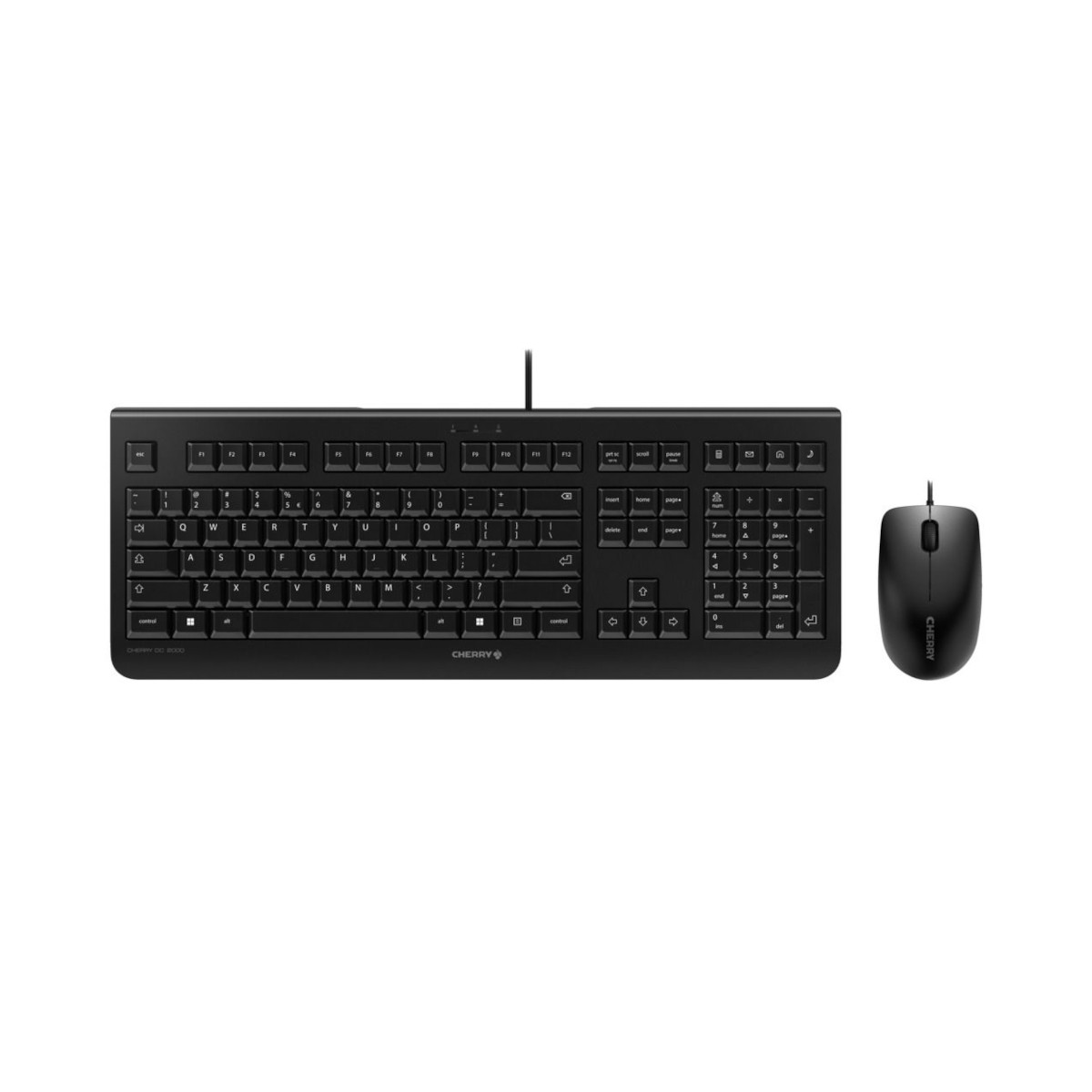 CHERRY DC2000 Maus&Tastatur Wired EU schwarz