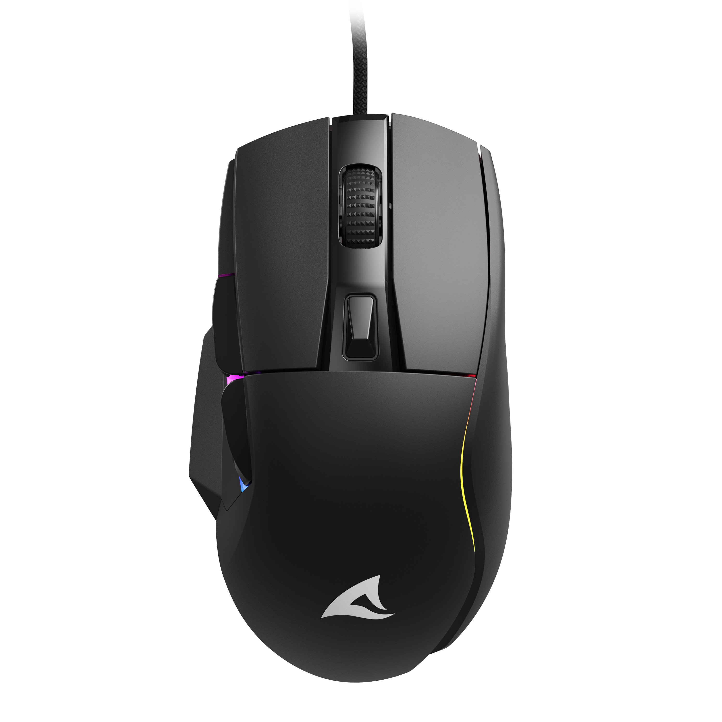 Sharkoon Maus Shark SGM35 Optisch 6 Tasten 6.400 DPI schw