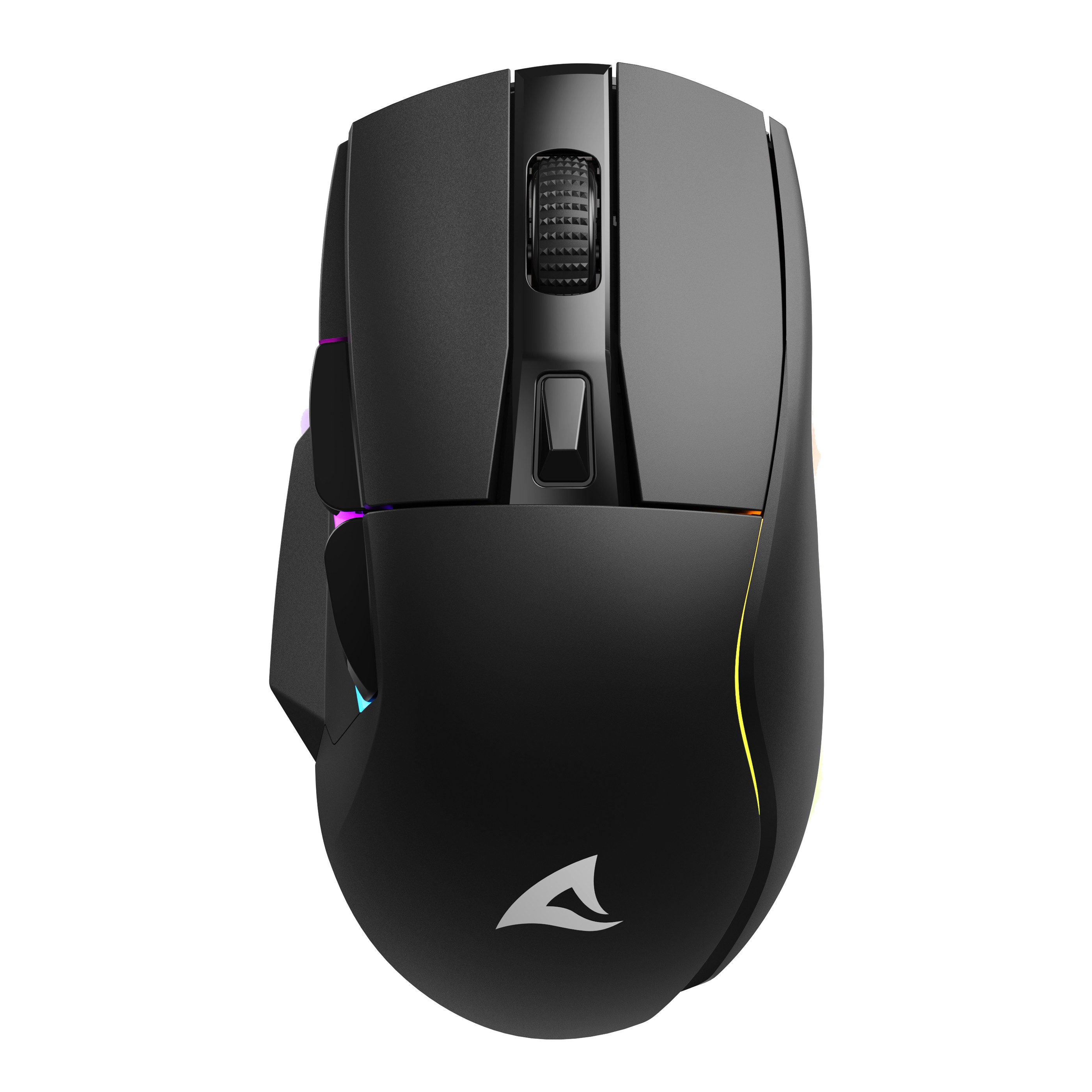 Sharkoon Maus Shark SGM50W Optisch 6 Tasten 6.400 DPI schw