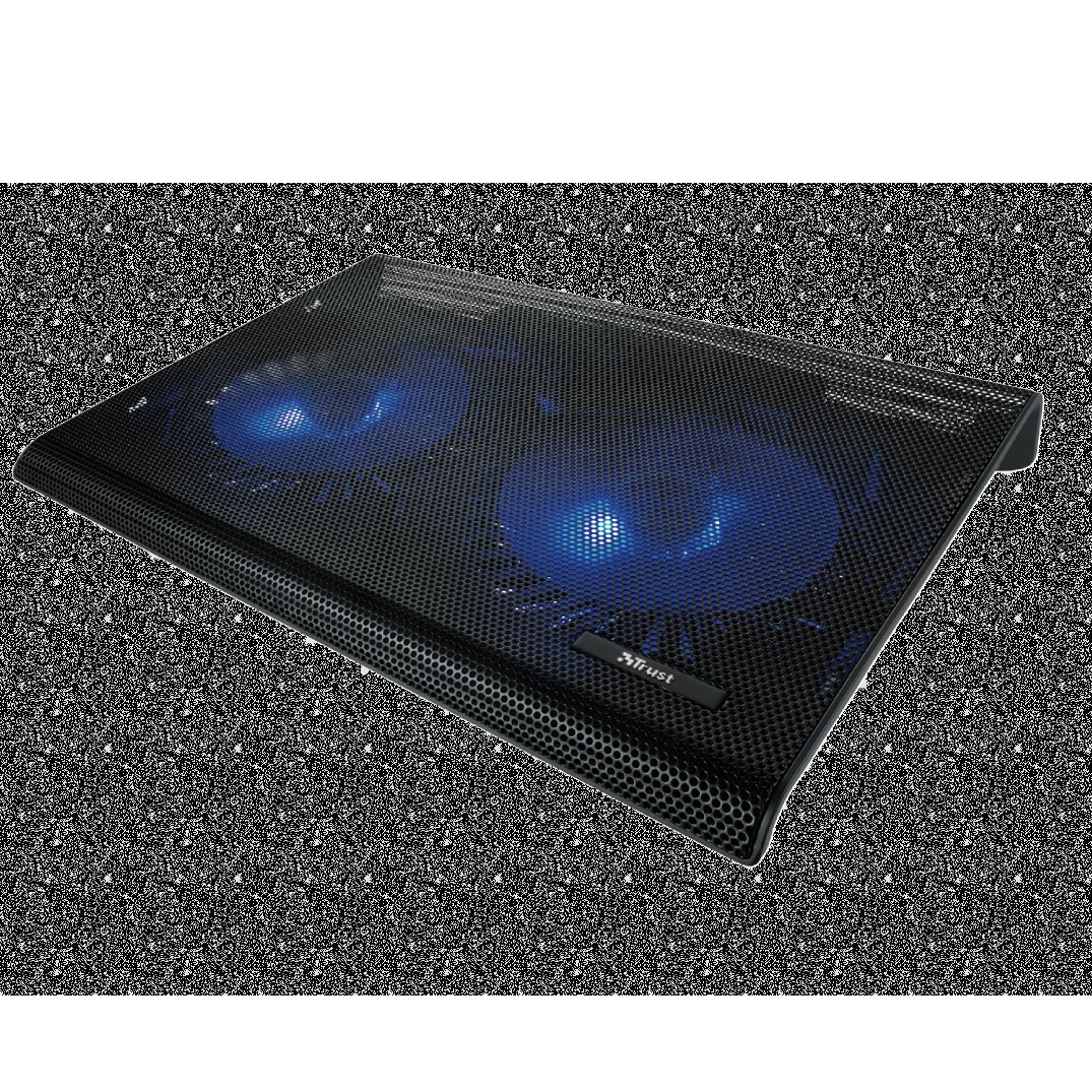 Trust 20104 laptop cooling pad 43.9 cm (17.3") Black - Trust 20104,