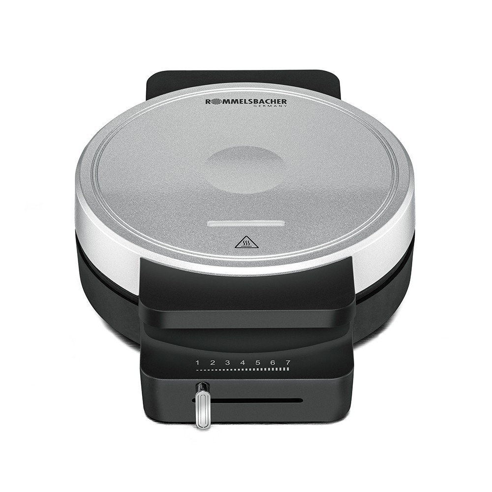 Rommelsbacher WA 850 waffle iron 1 waffle(s) 850 W Black, Silver -