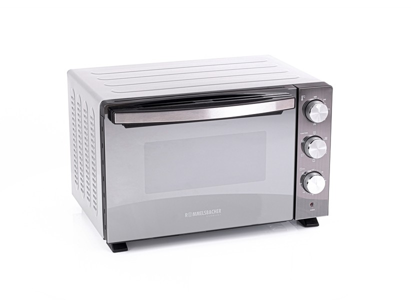 Rommelsbacher BGS 1500 toaster oven 30 L Black, Silver Grill -