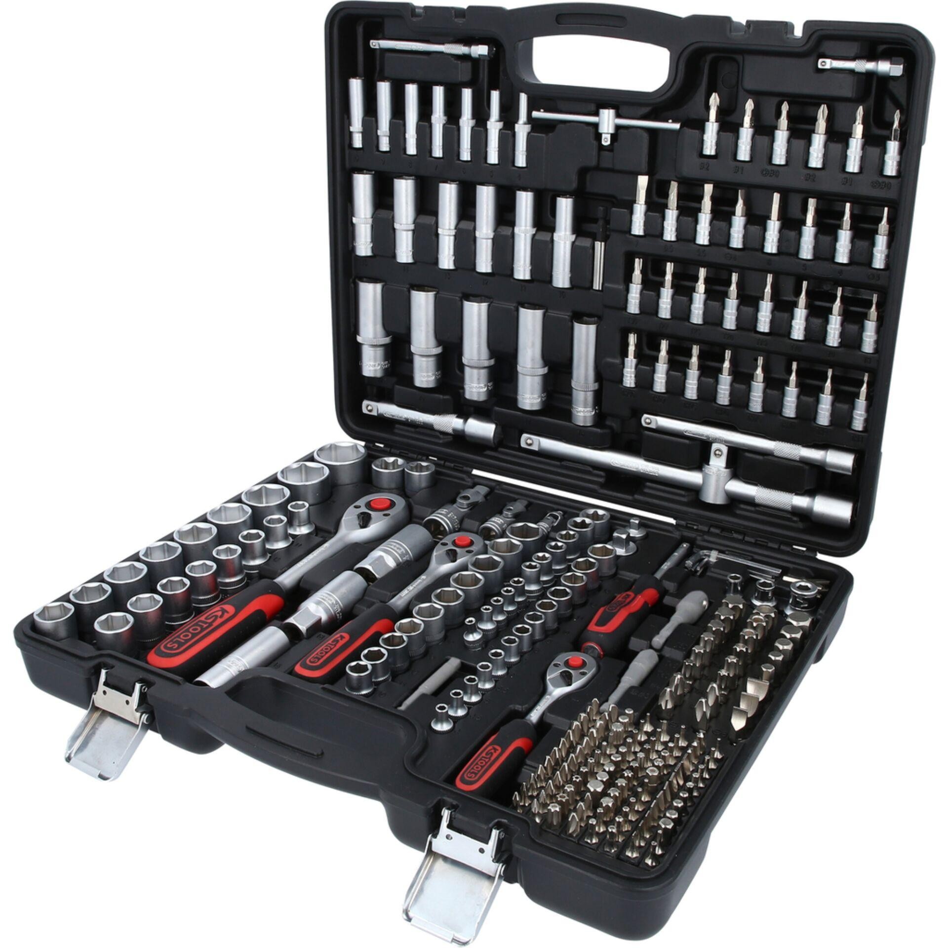 KS Tools 917.0255 Steckschlüsselsatz 1/4\ , 3/8\ , 1/2\ 917.0255