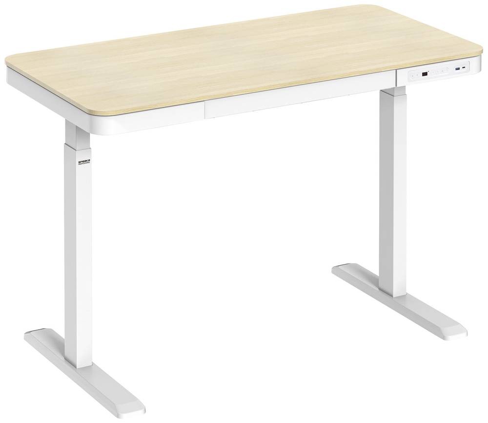 SpeaKa Professional Sitz-/Steh-Schreibtisch elektrisch hö