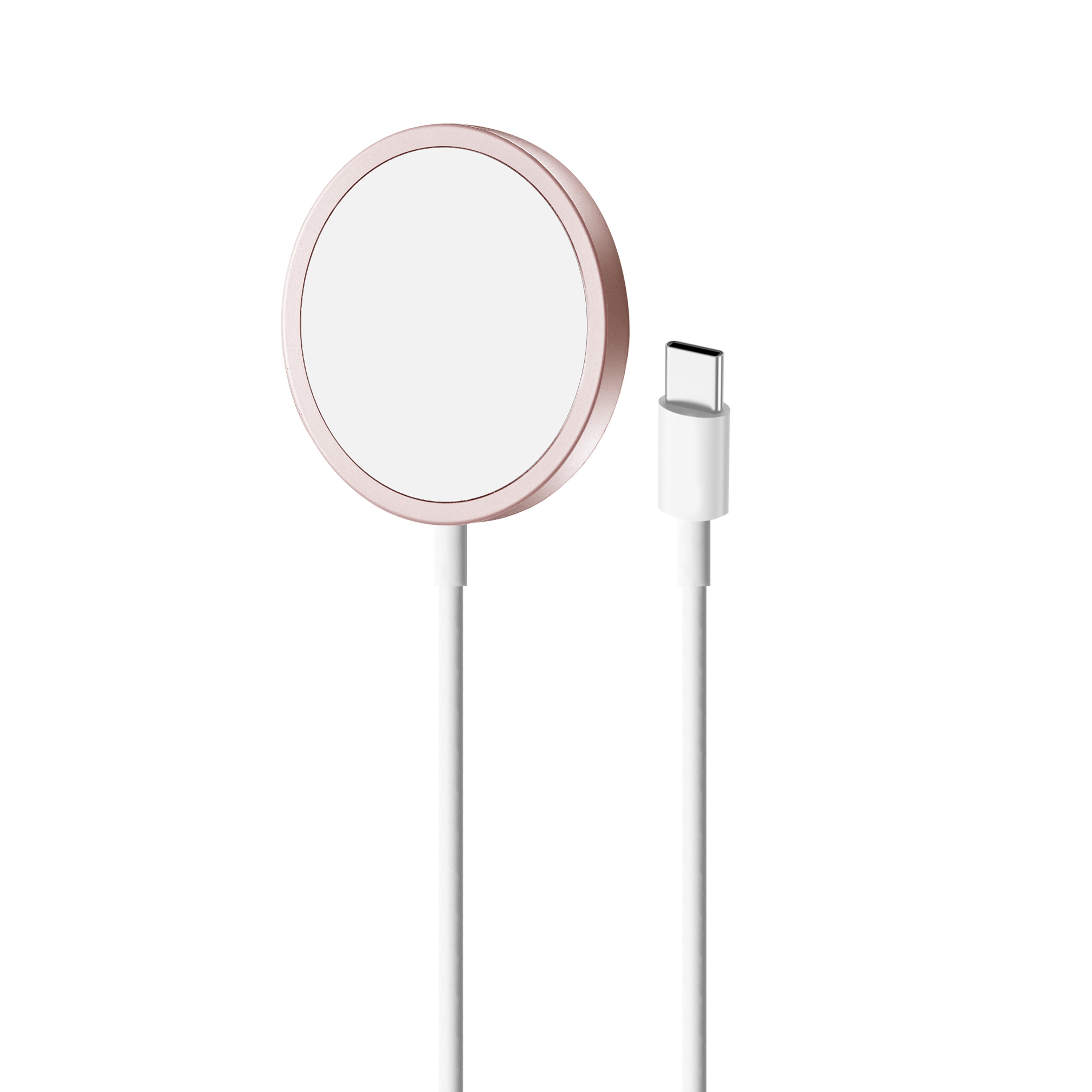 SBS Wireless Fast Charger USB-C iPhone 12, 13, 14 Rosa