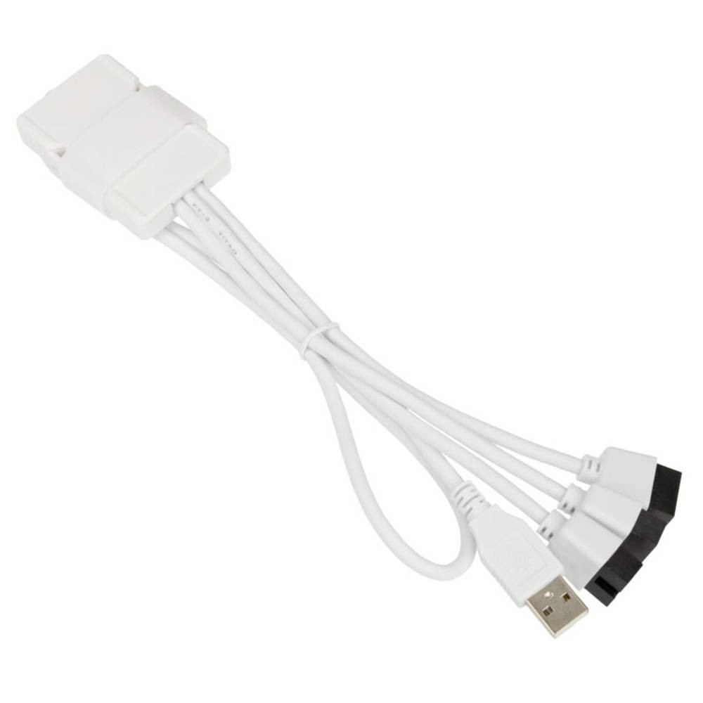 Lian Li USB 2.0 1-to-3 Hub (Type A Male Port) - Lian Li USB 2.0 1-to-